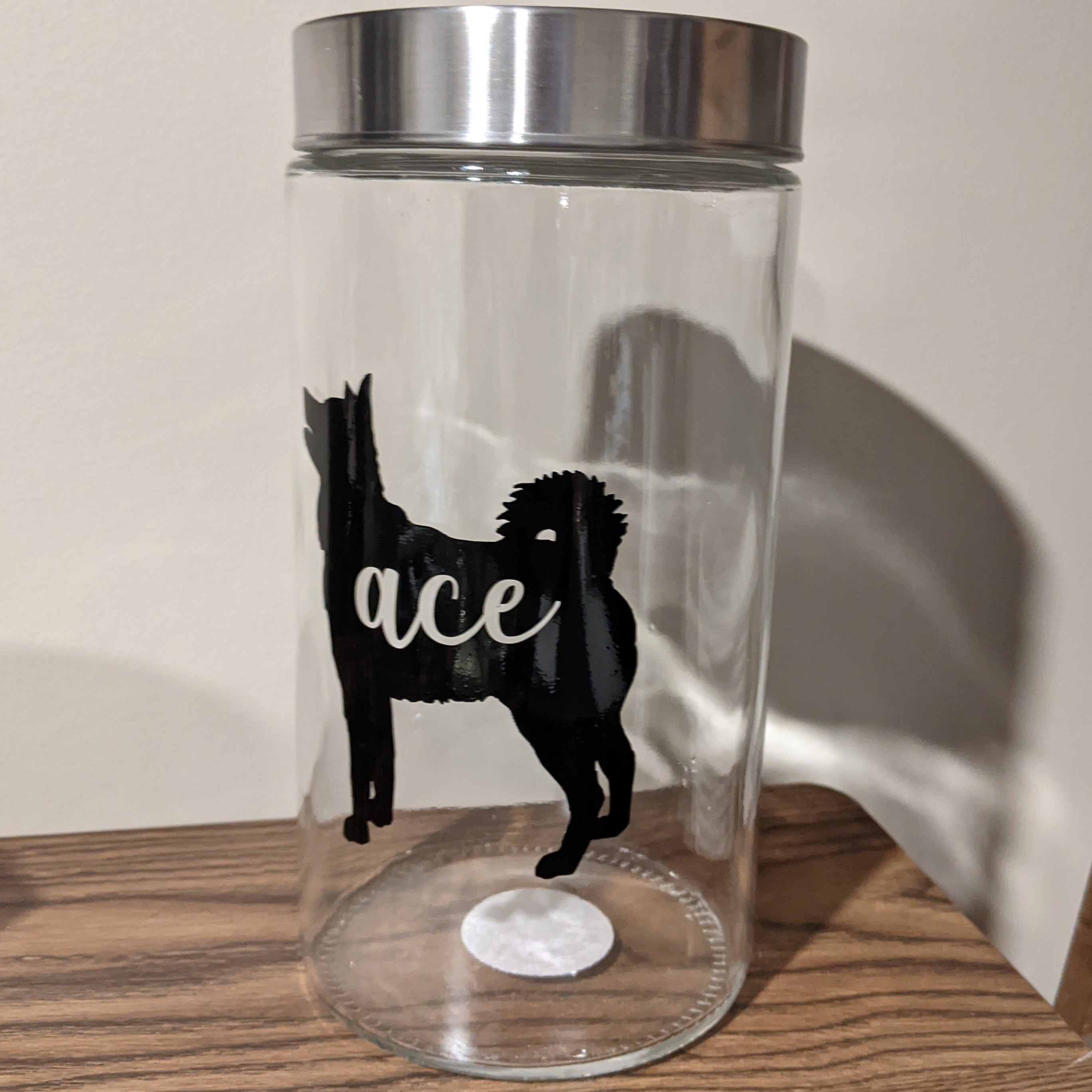 Personalised Dog Treat Jar