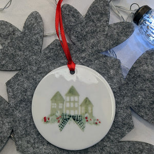 Our First Home Ceramic Ornament
