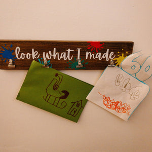 Look What I Made | Children' Art Display Sign