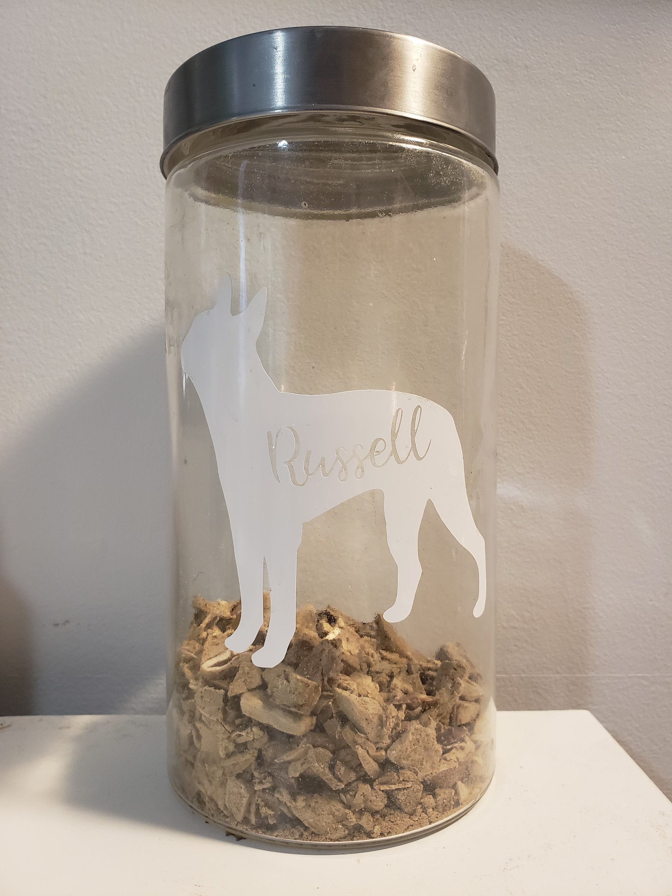 Personalized Doggy Treat Jar