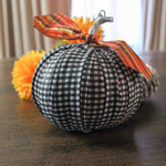 Load image into Gallery viewer, Close up: Gingham Pumpkin
