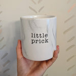 Load image into Gallery viewer, Little Prck Marble Punny Pot
