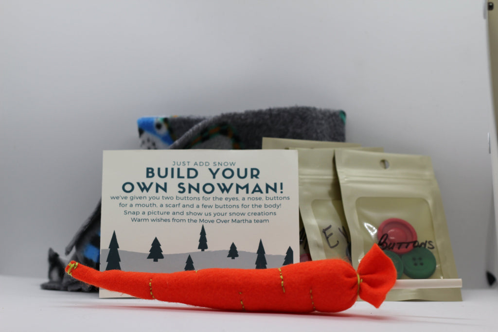 Snowman Kit | Build a Snowman | Dress a Snowman Kit | Snowman Parts | Winter Play | Cottage core | Frosty the Snowman | Just Add Snow