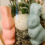 Load image into Gallery viewer, Easter Floral Arrangement|Easter vases|Easter Table Decor|Silk flower Vases|Whimsical Easter Decor|Easter Gift|Farmhouse Easter|Spring Decor
