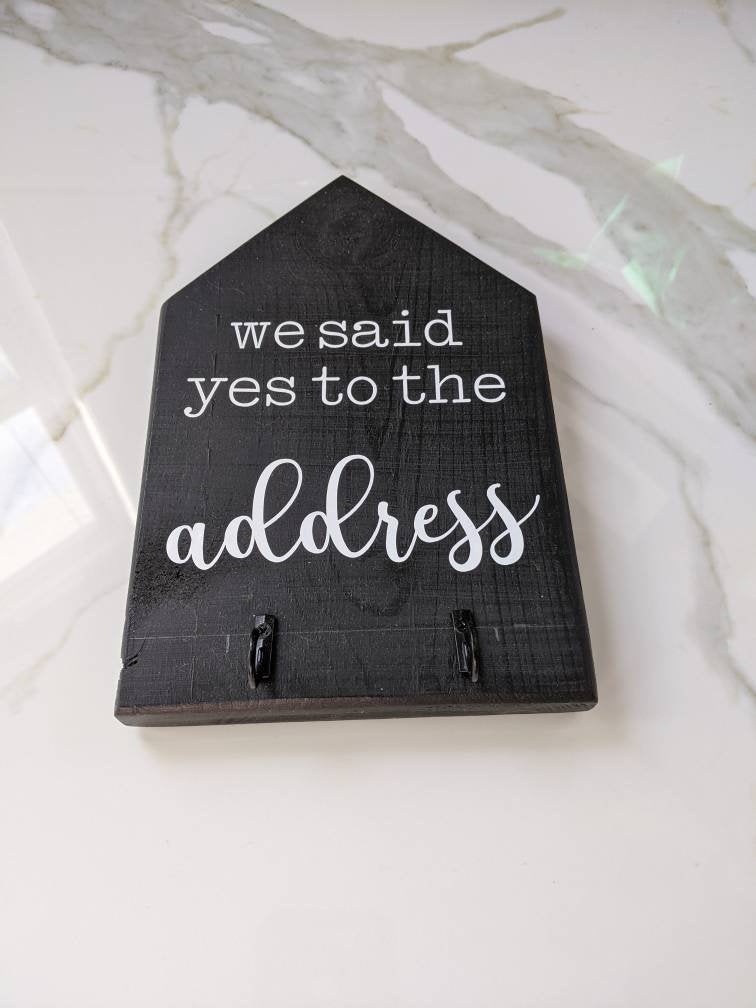 Key Holder|Yes to the address|Realtor Gift|Realtor Signs|Homeowner|First Home|Key display|New Home