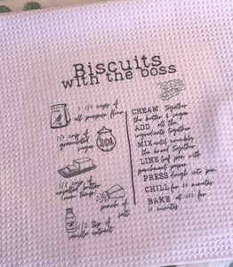 Biscuits Tea Towel