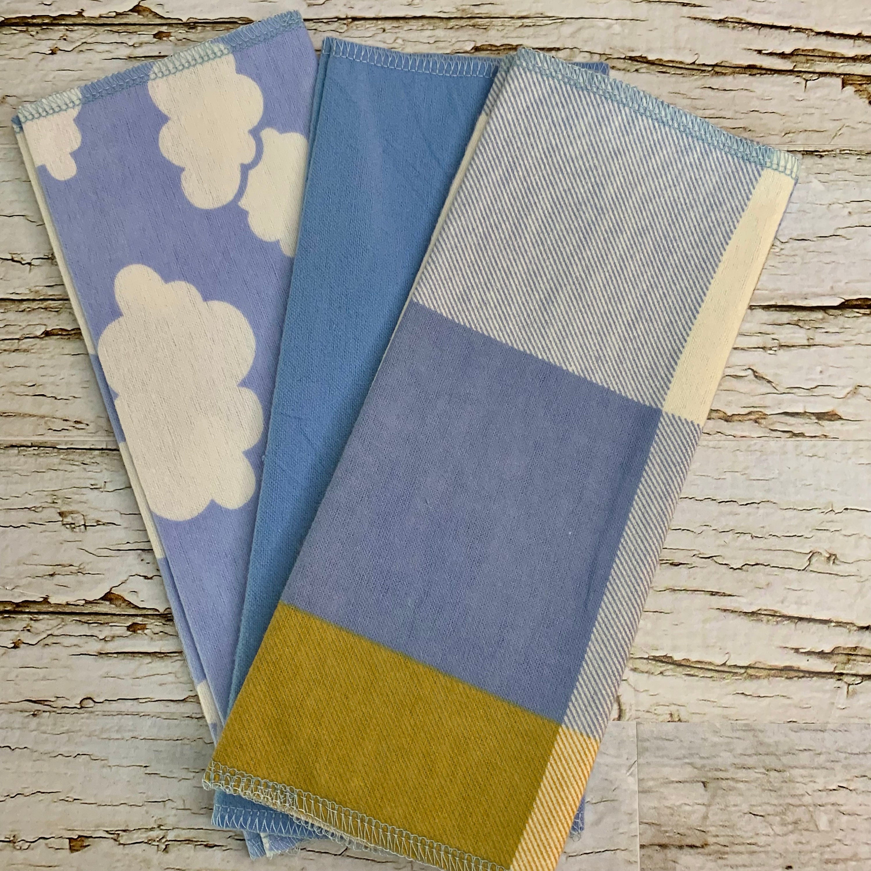 Eco Friendly Kitchen, Zero Waste kitchen, 1 Ply Cloth Unpaper towels, Natural Cleaning, Housewarming Gift, Paperless Kitchen Towels, Napkins