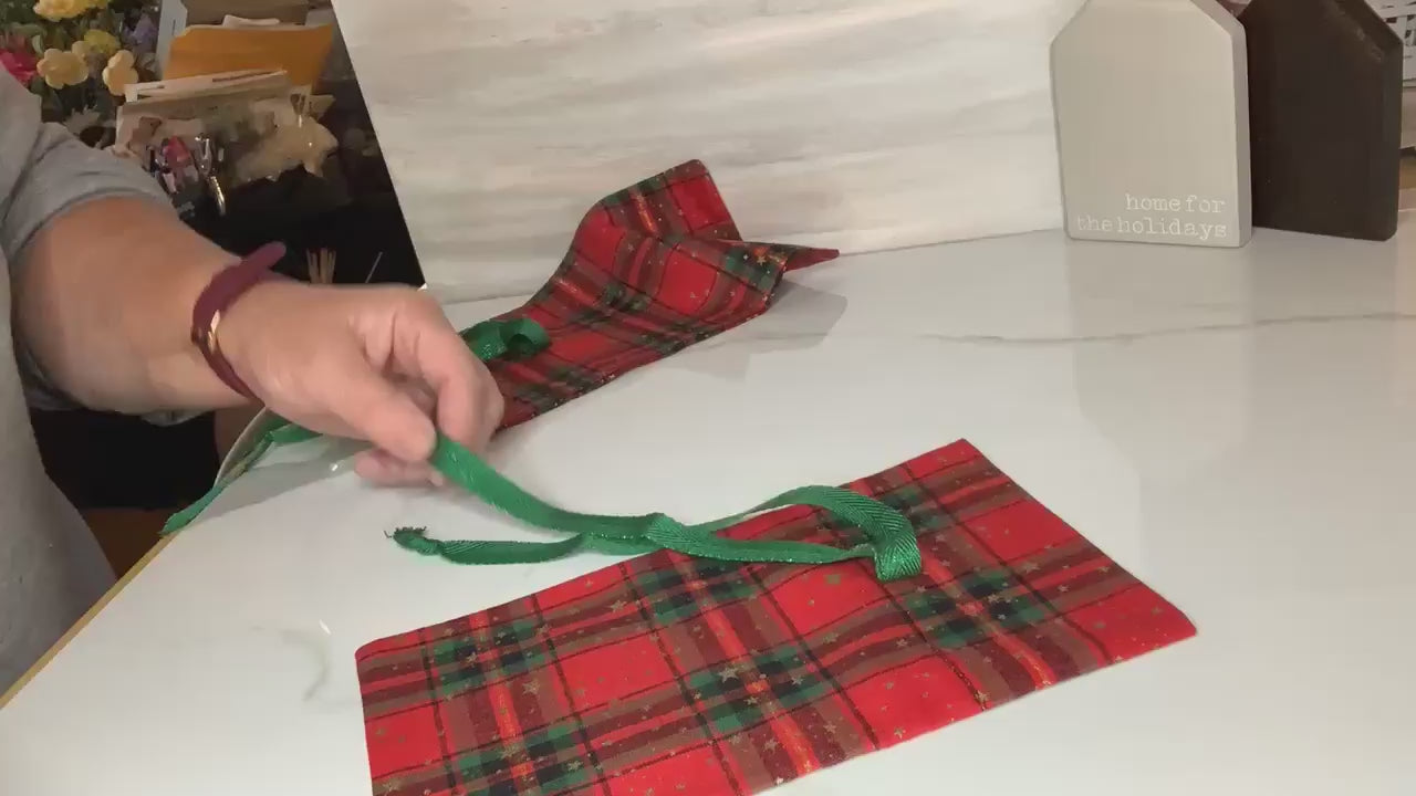 Reusable Christmas Gift Bags