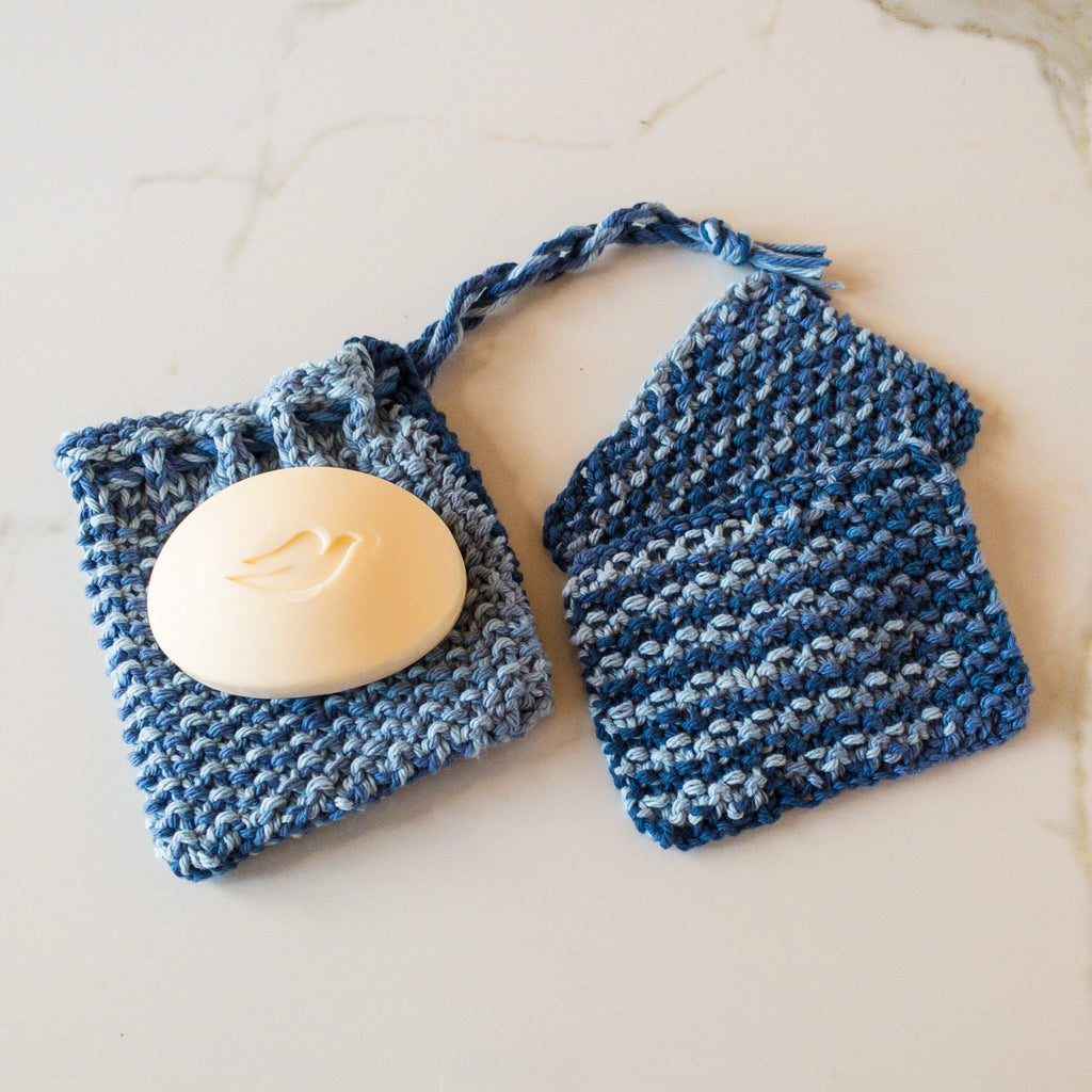 Soap Bags- Shades of Denim