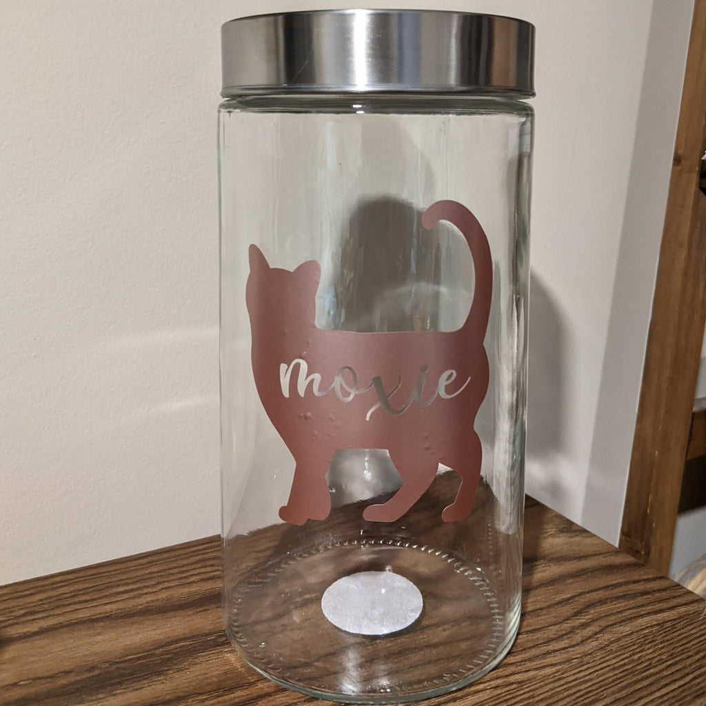 Personalised Dog Treat Jar