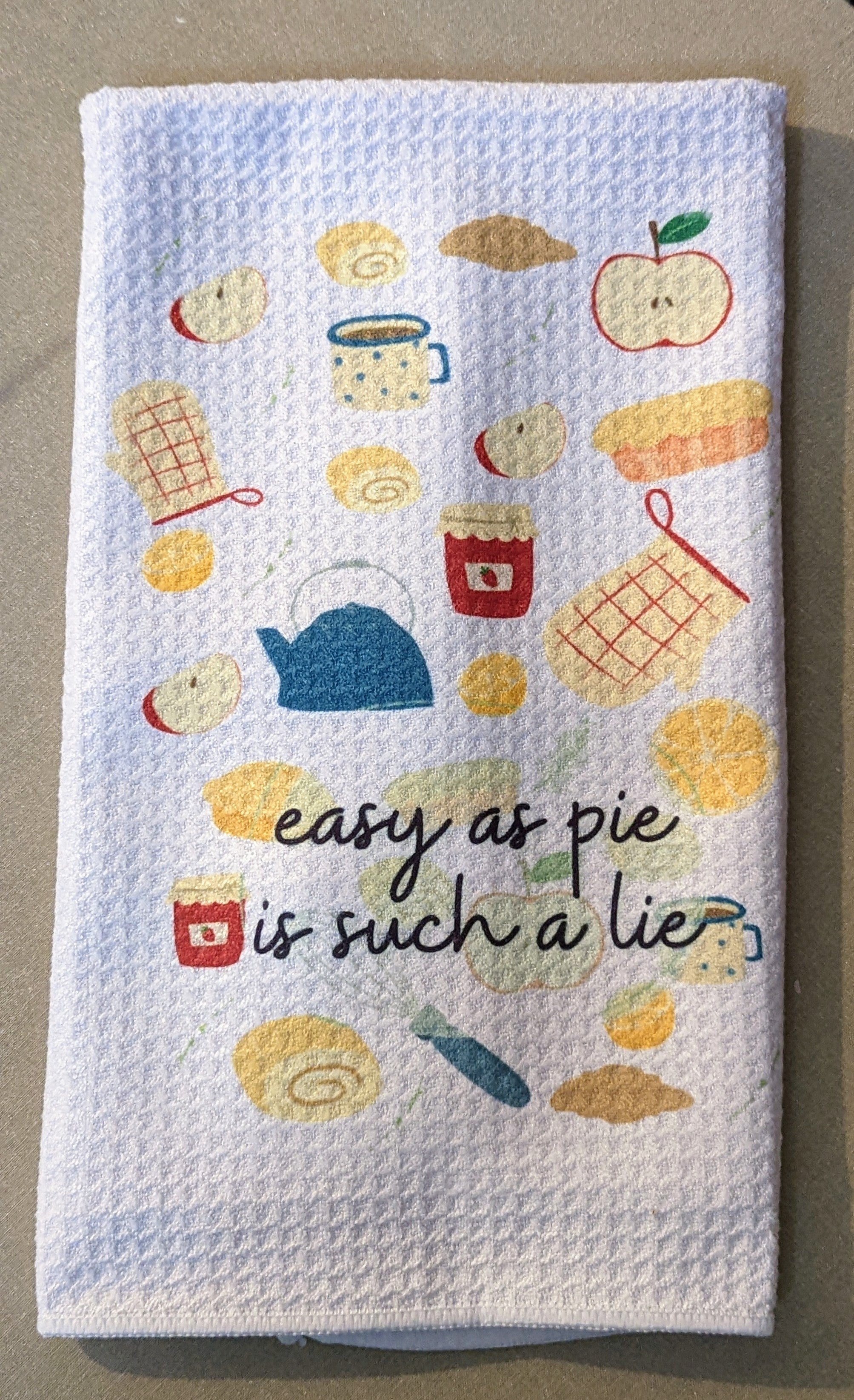 Easy as Pie Tea Towel