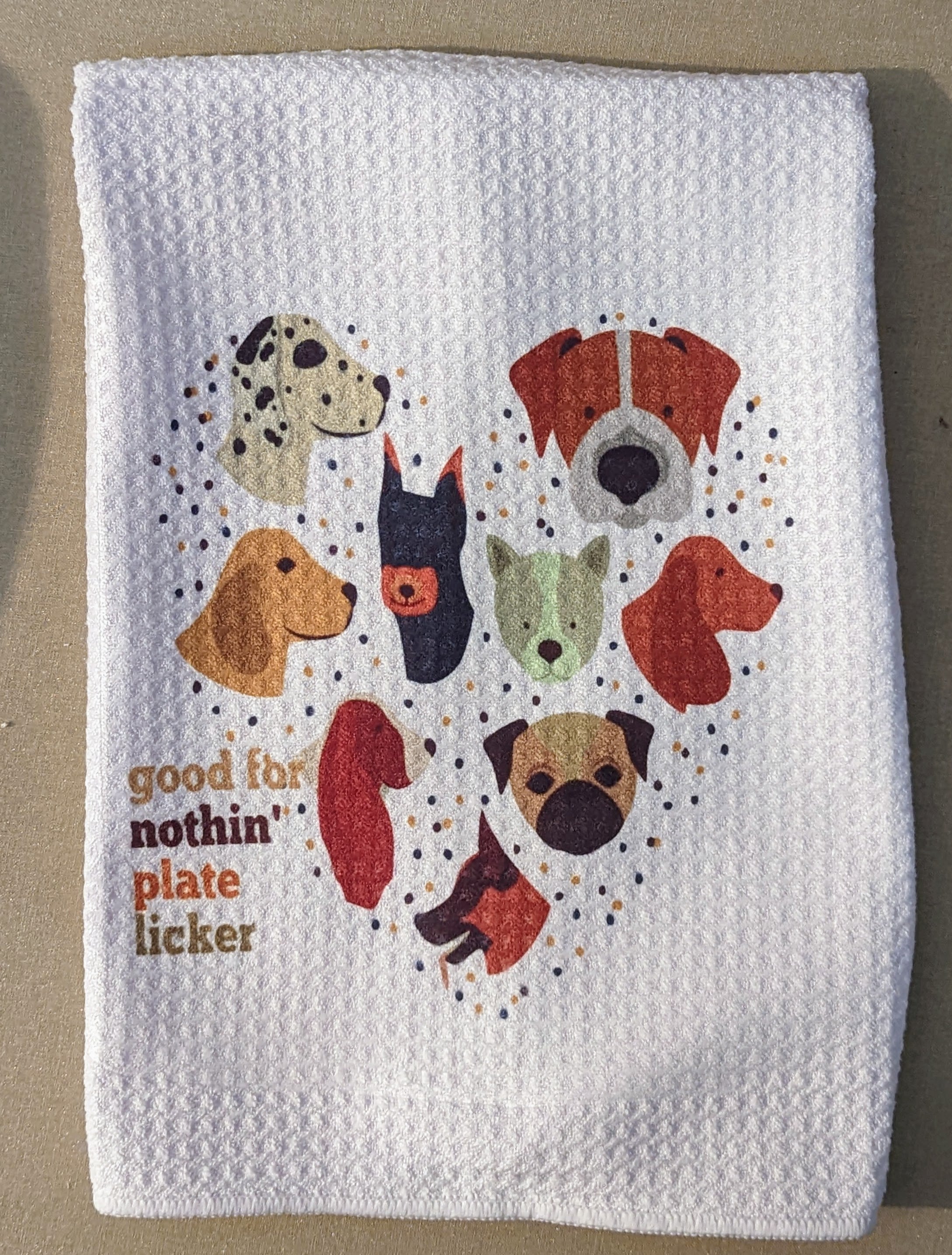 Dog Lover Tea Towel