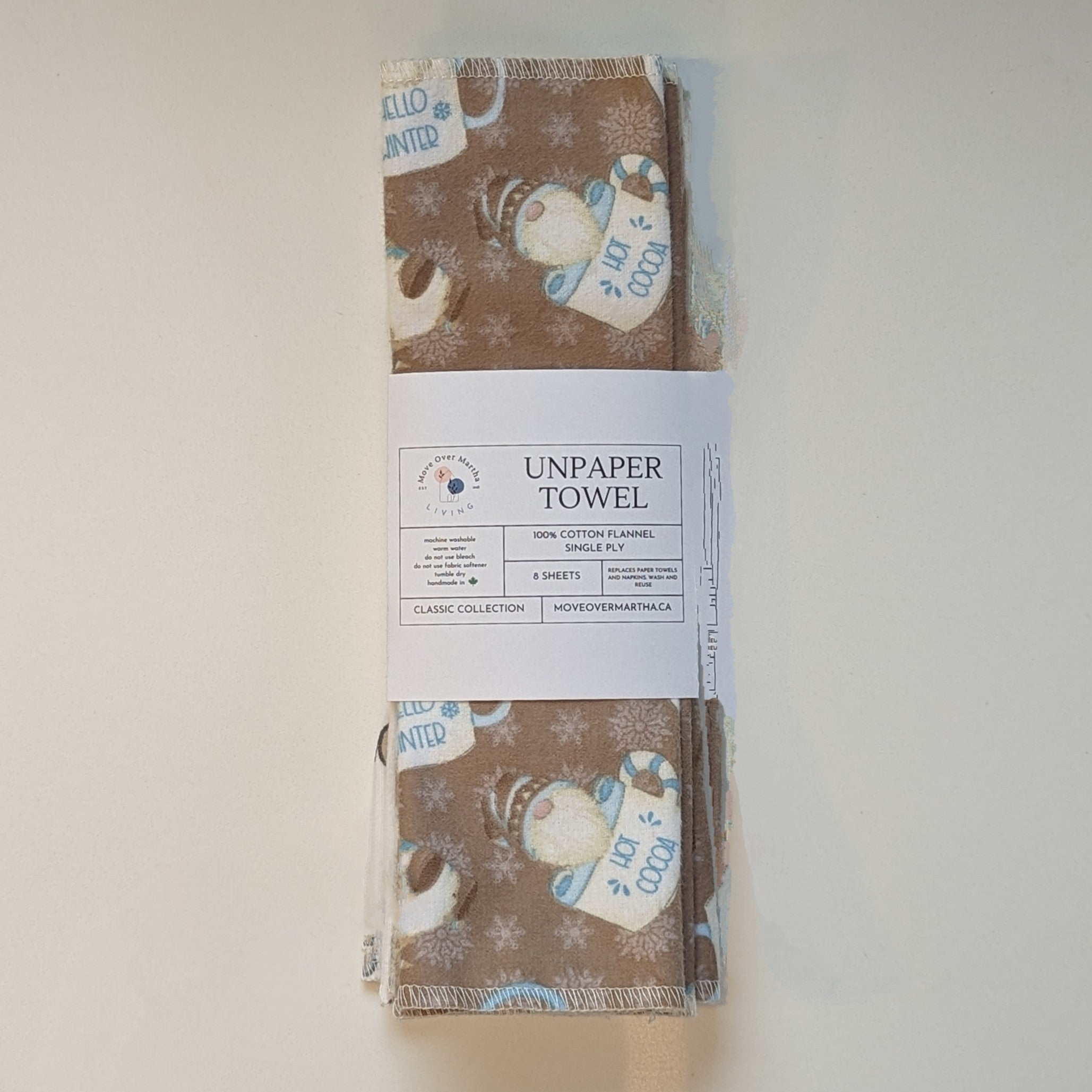 Gnomes & Cocoa Unpaper Towels