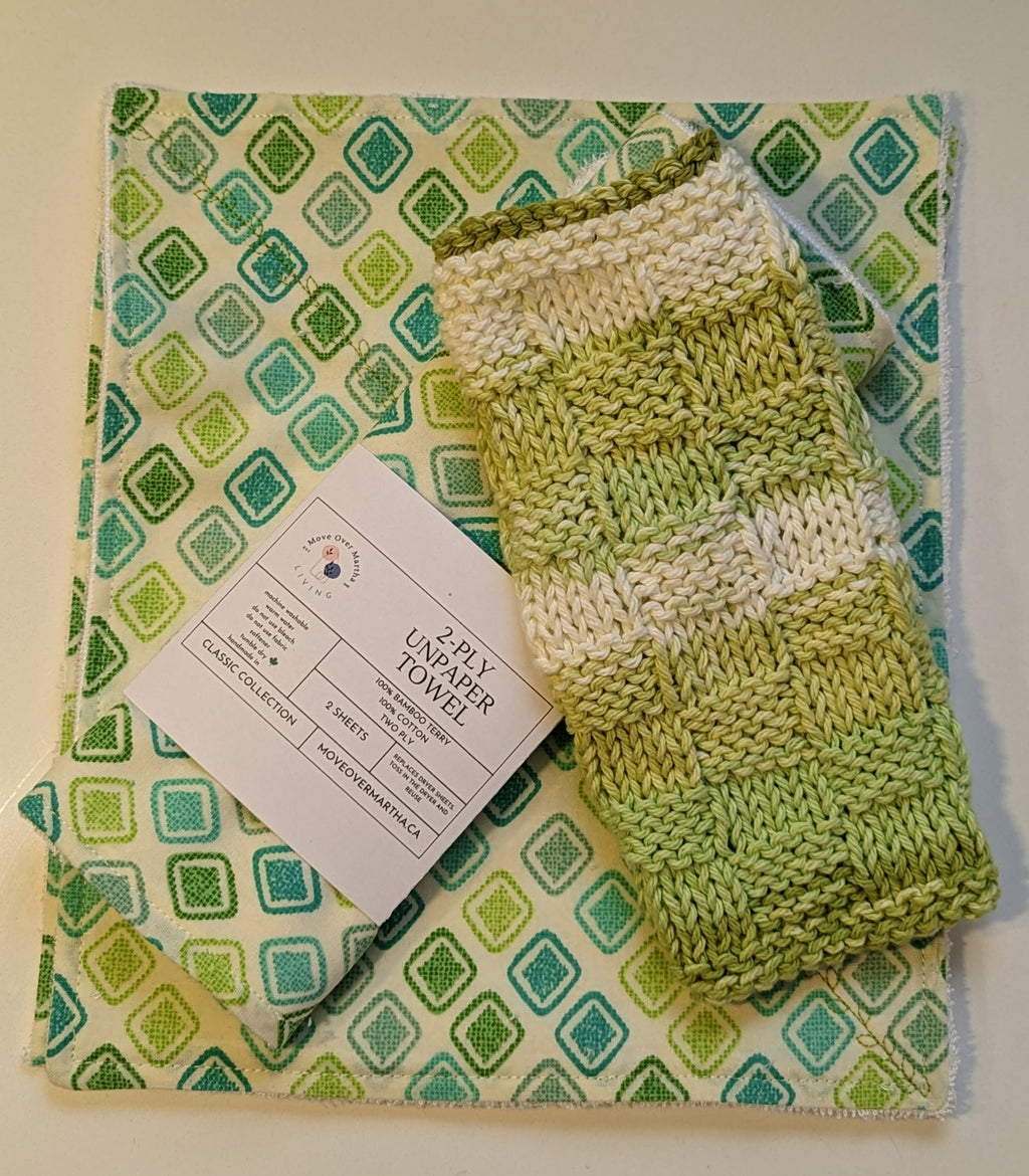 Lemon and Limes 2-Ply Unpaper Towel