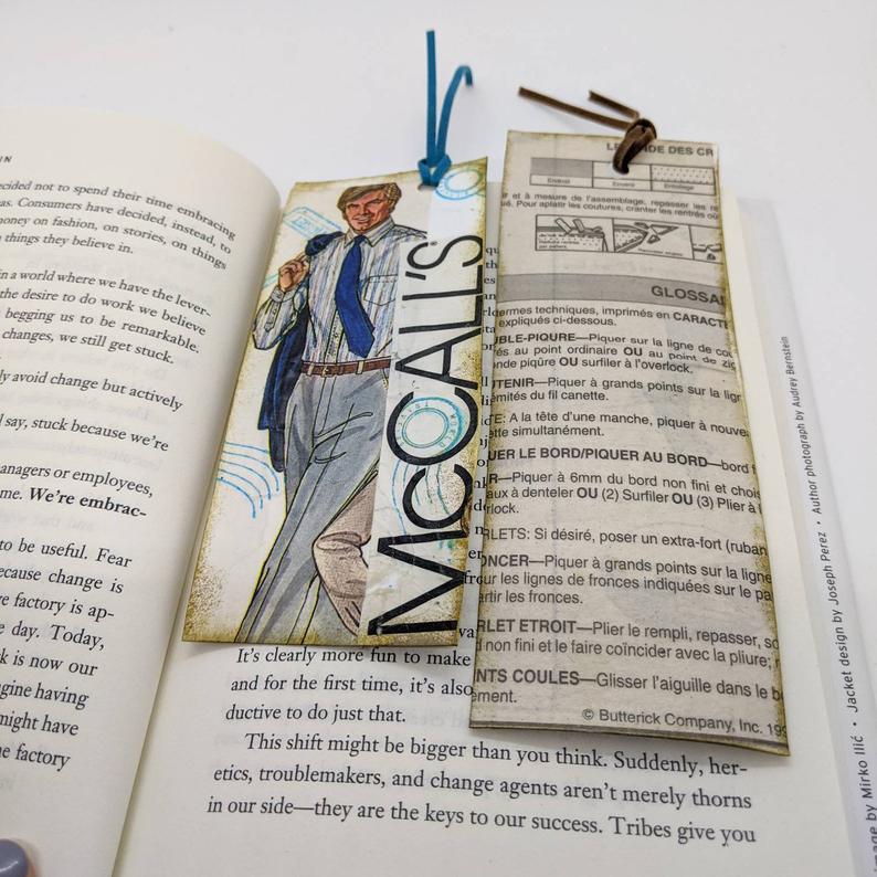 Mens Classic Fashion | Vintage Bookmark