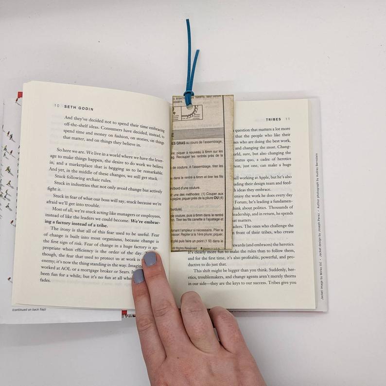 Mens Classic Fashion | Vintage Bookmark