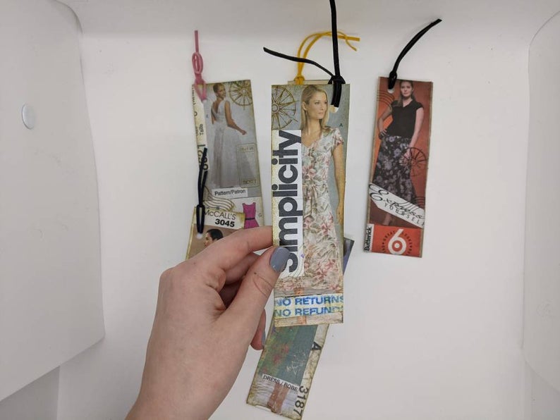 Vintage Fashion Bookmark | Book Lover Gift