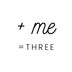 Me=three| Me=Four|New Family Member|Baby First Bodysuit|Pregnancy Announcement|Baby Shower Gifts|Modern Baby|New Arrival