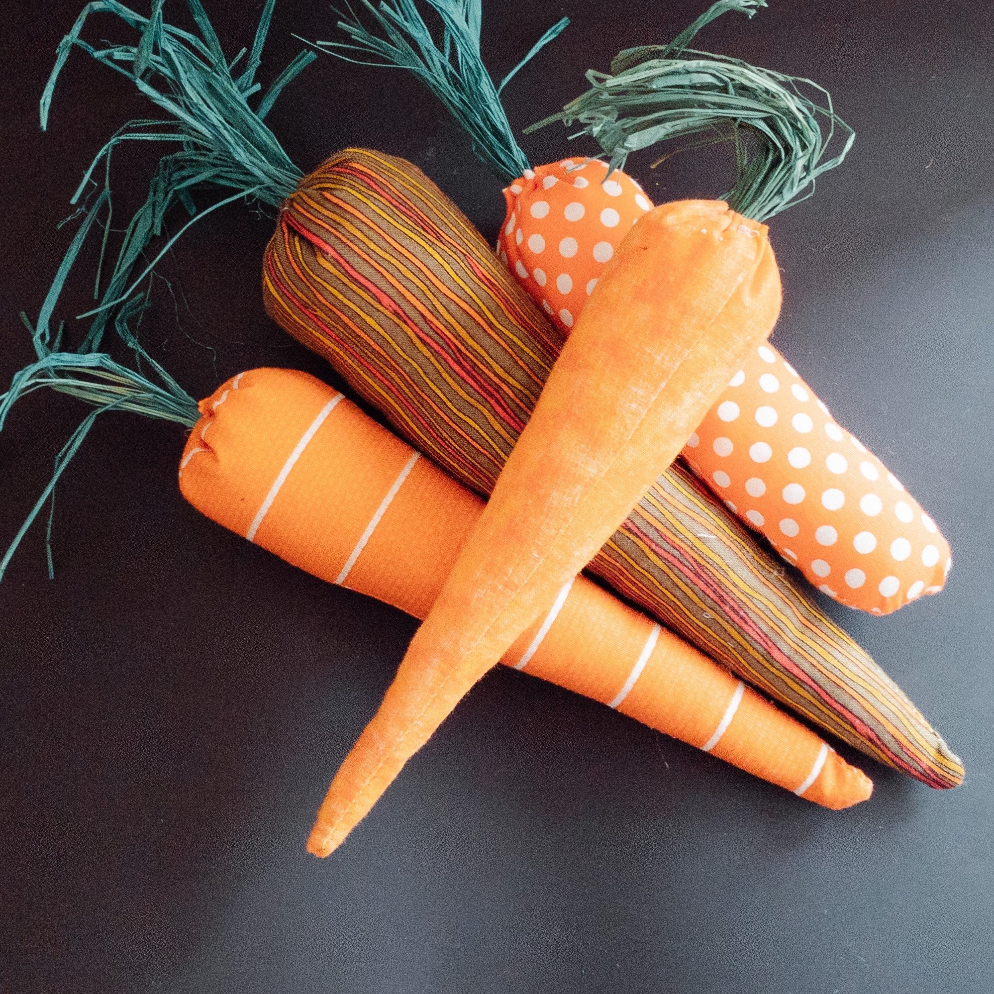 Easter Carrots|Handmade Fabric Carrots|Fabric Easter Carrots|Easter Basket Filler|Tiered Tray Decor|Spring Decor|Wreath Filler|Rustic Carrot