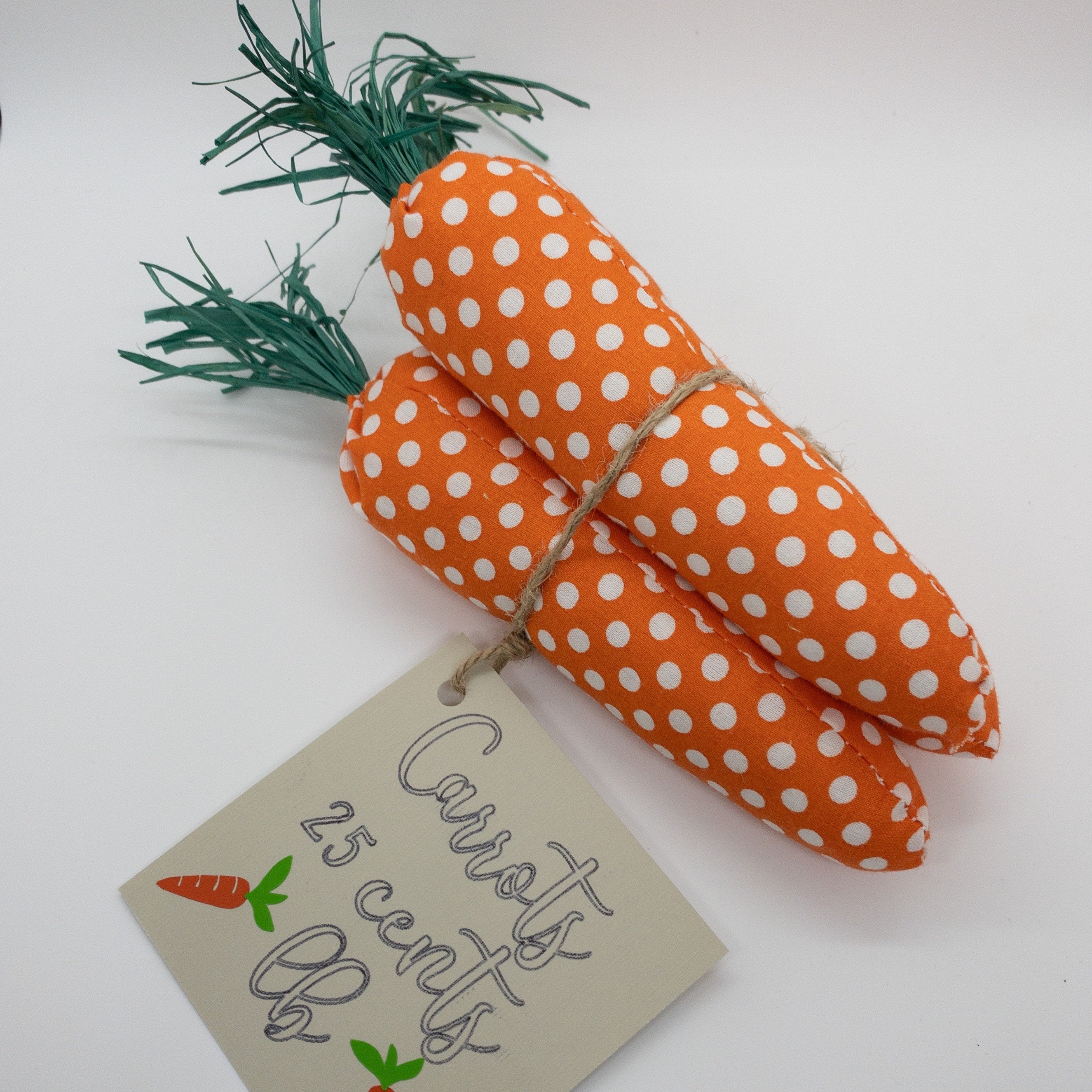 Easter Carrots|Handmade Fabric Carrots|Fabric Easter Carrots|Easter Basket Filler|Tiered Tray Decor|Spring Decor|Wreath Filler|Rustic Carrot