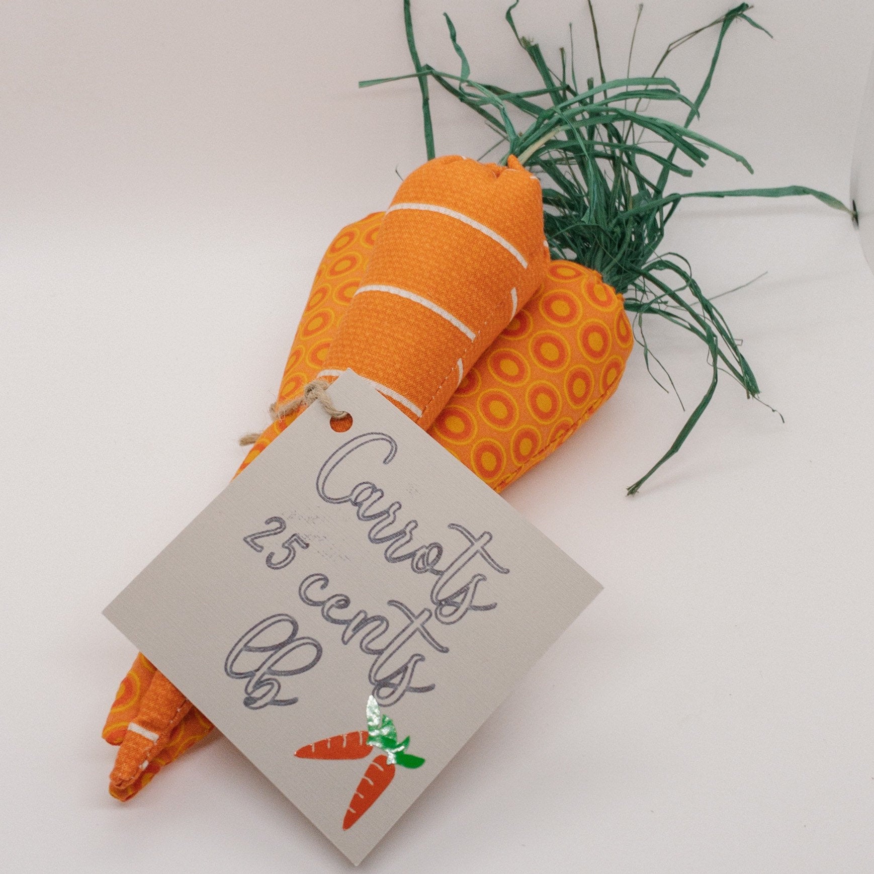 Easter Carrots|Handmade Fabric Carrots|Fabric Easter Carrots|Easter Basket Filler|Tiered Tray Decor|Spring Decor|Wreath Filler|Rustic Carrot