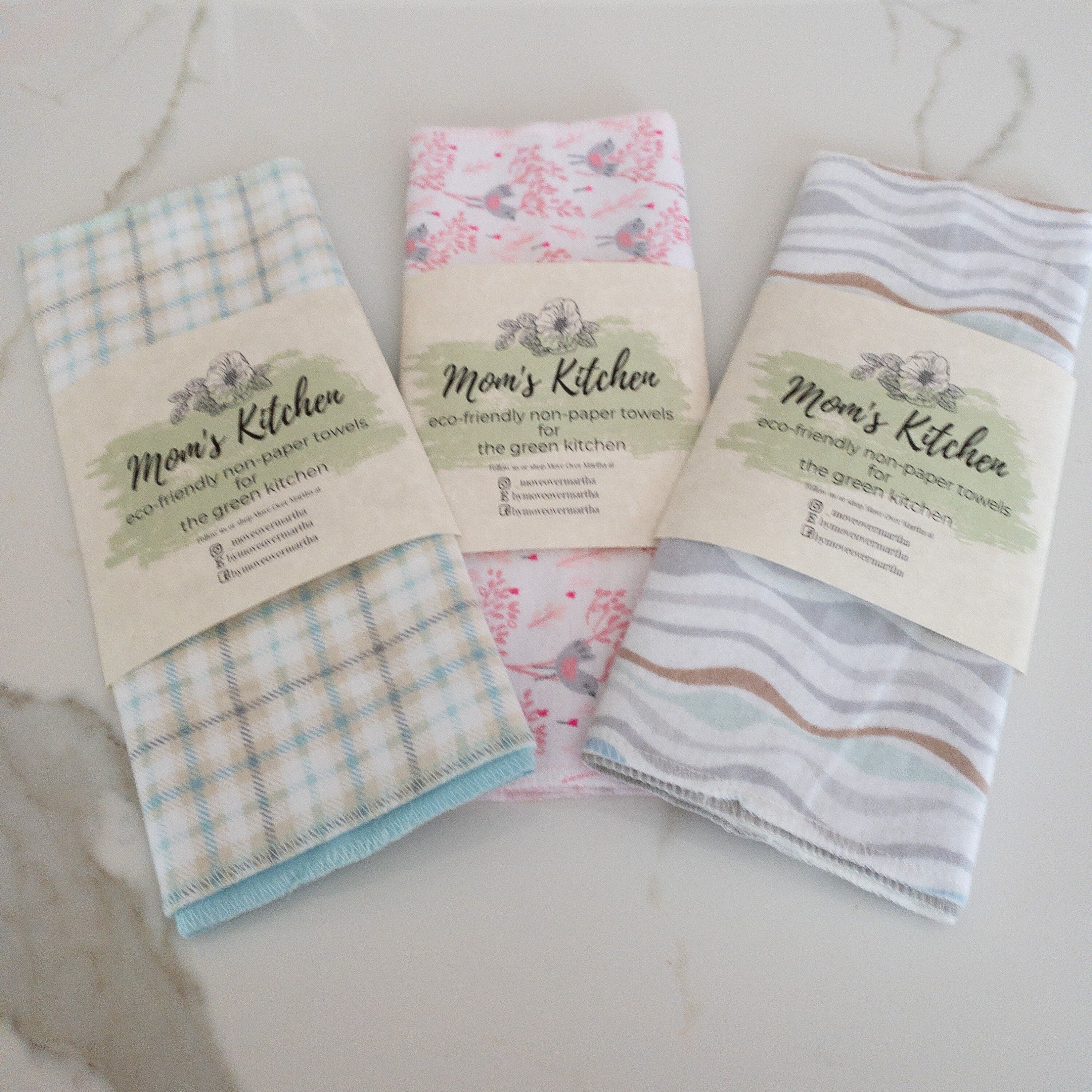 Eco-Friendly non-paper, Towels ,Natural Cleaning Towels, Unpaper Towels, Re-usable Product, Modern Flannel Towels, Clean-Kitchen Cloth  Ecos