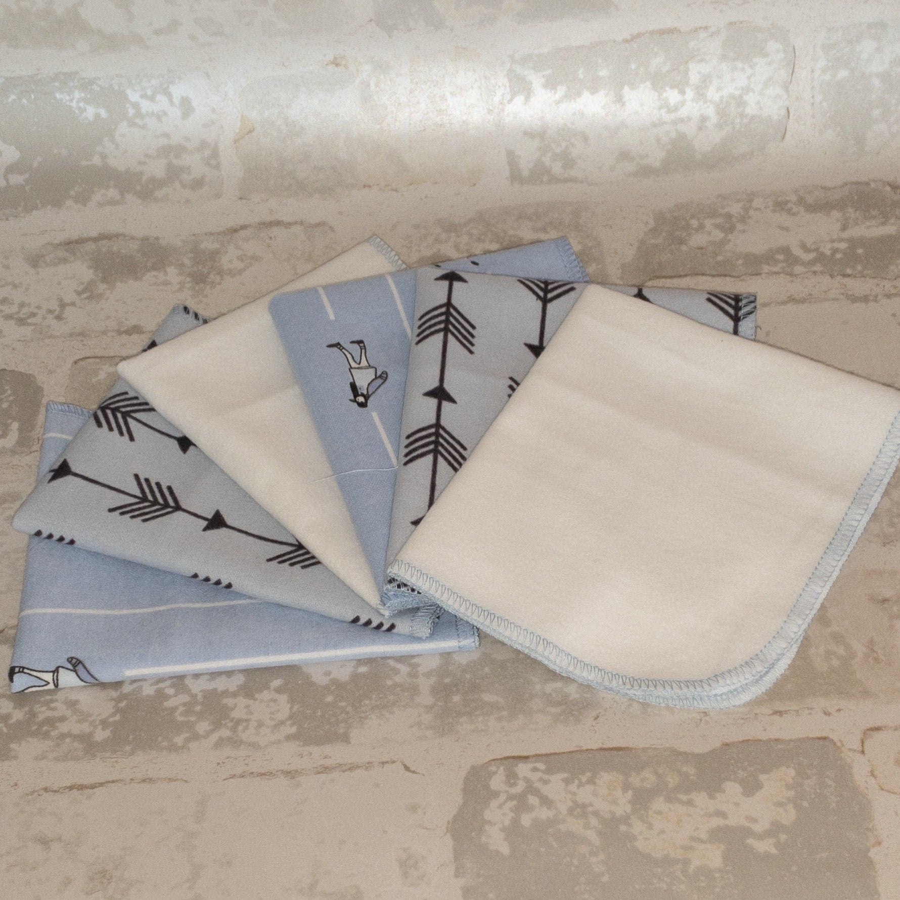 Eco Friendly Kitchen, Zero Waste kitchen, 1 Ply Cloth Unpaper towels, Natural Cleaning, Housewarming Gift, Paperless Kitchen Towels,