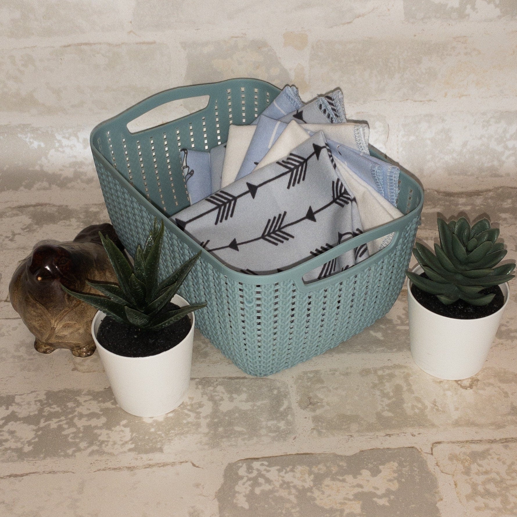 Eco Friendly Kitchen, Zero Waste kitchen, 1 Ply Cloth Unpaper towels, Natural Cleaning, Housewarming Gift, Paperless Kitchen Towels,