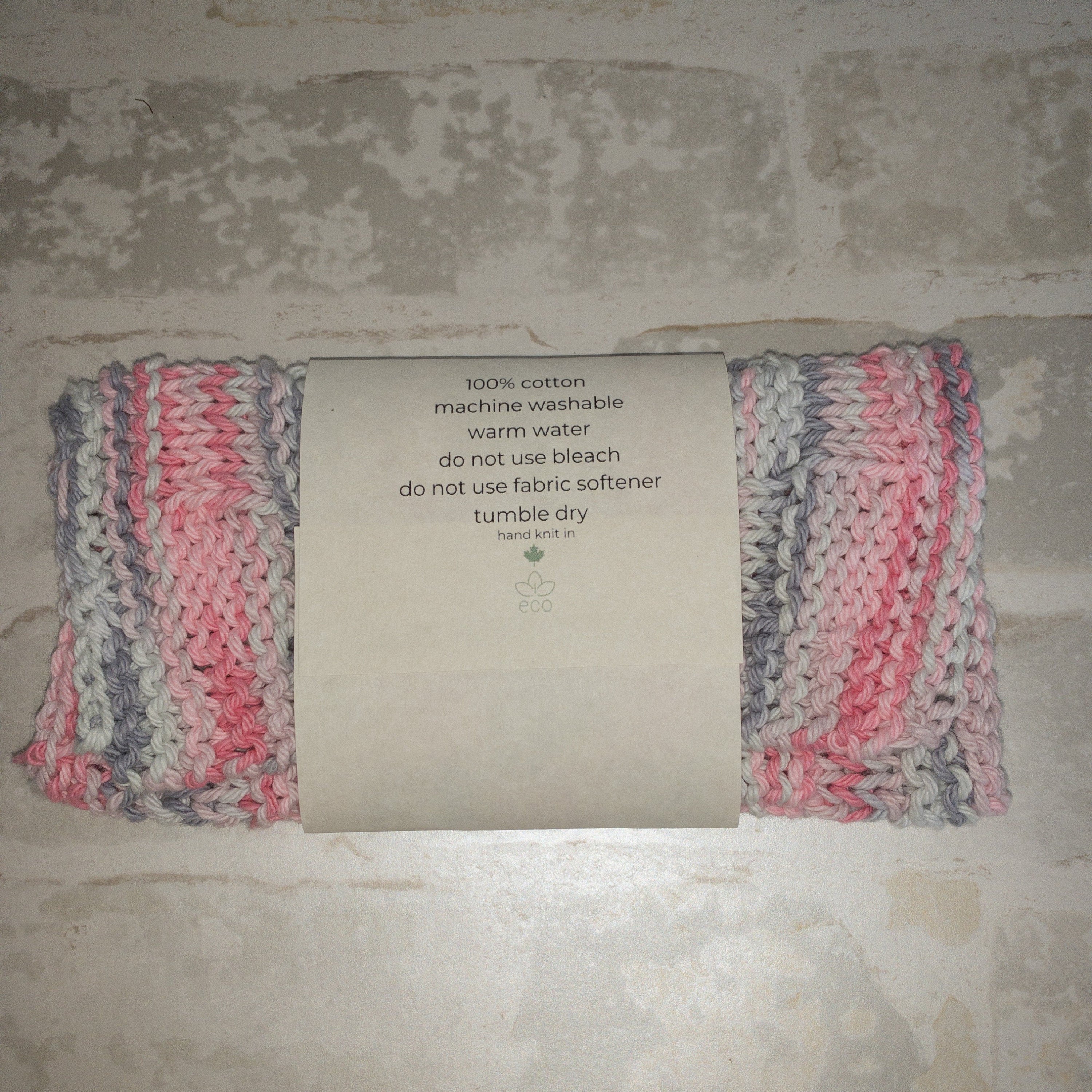 Hand Knitted Dish Cloths/ Cotton Dishcloth/ Eco Friendly Dishcloth/Green Kitchen Dishcloth/ Knitted Cloth/ Canadian Made Dishcloth/Kitchen