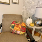 Charger l&#39;image dans la galerie, Farmhouse decor, Cottage Core Pillow, Refresh Living, Fall decor, Pumpkin Pillow, Fall decor, Upcycled Fabric decor,
