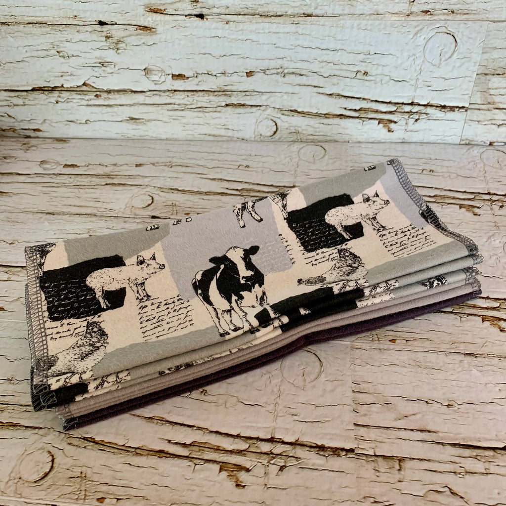 Eco Friendly Kitchen, Zero Waste kitchen, 1 Ply Cloth Unpaper towels, Natural Cleaning, Housewarming Gift, Paperless Kitchen Towels, Napkins