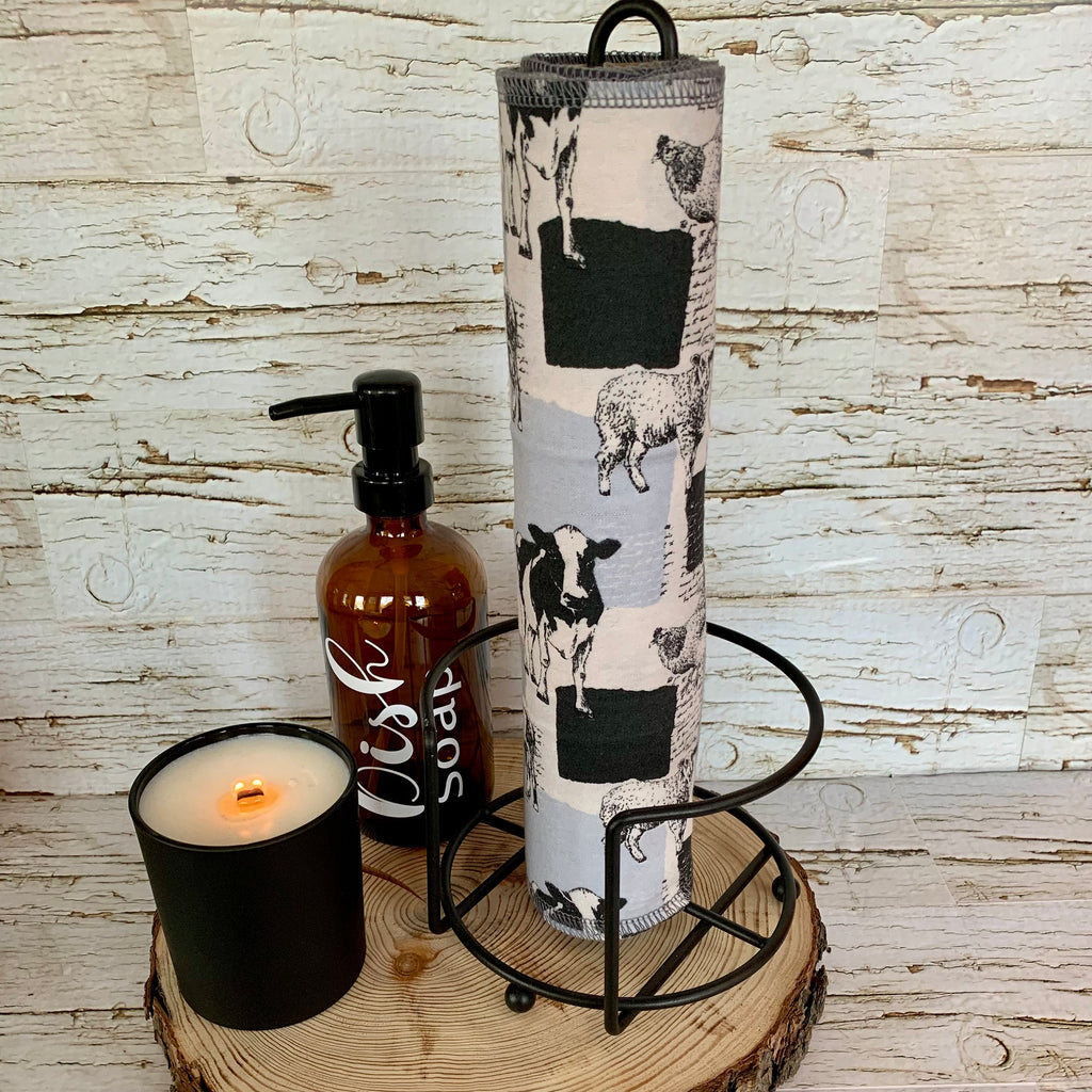 Eco Friendly Kitchen, Zero Waste kitchen, 1 Ply Cloth Unpaper towels, Natural Cleaning, Housewarming Gift, Paperless Kitchen Towels, Napkins