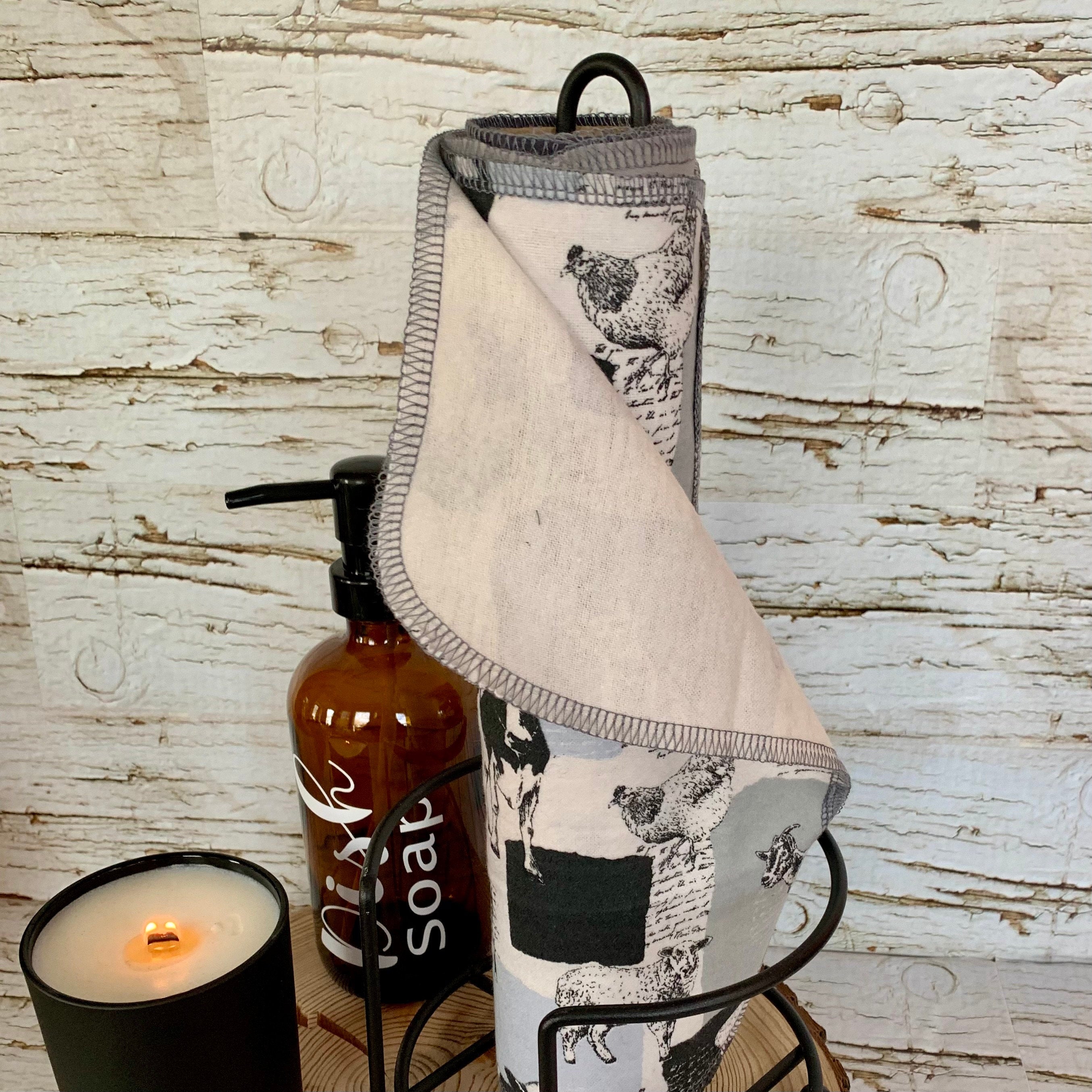 Eco Friendly Kitchen, Zero Waste kitchen, 1 Ply Cloth Unpaper towels, Natural Cleaning, Housewarming Gift, Paperless Kitchen Towels, Napkins