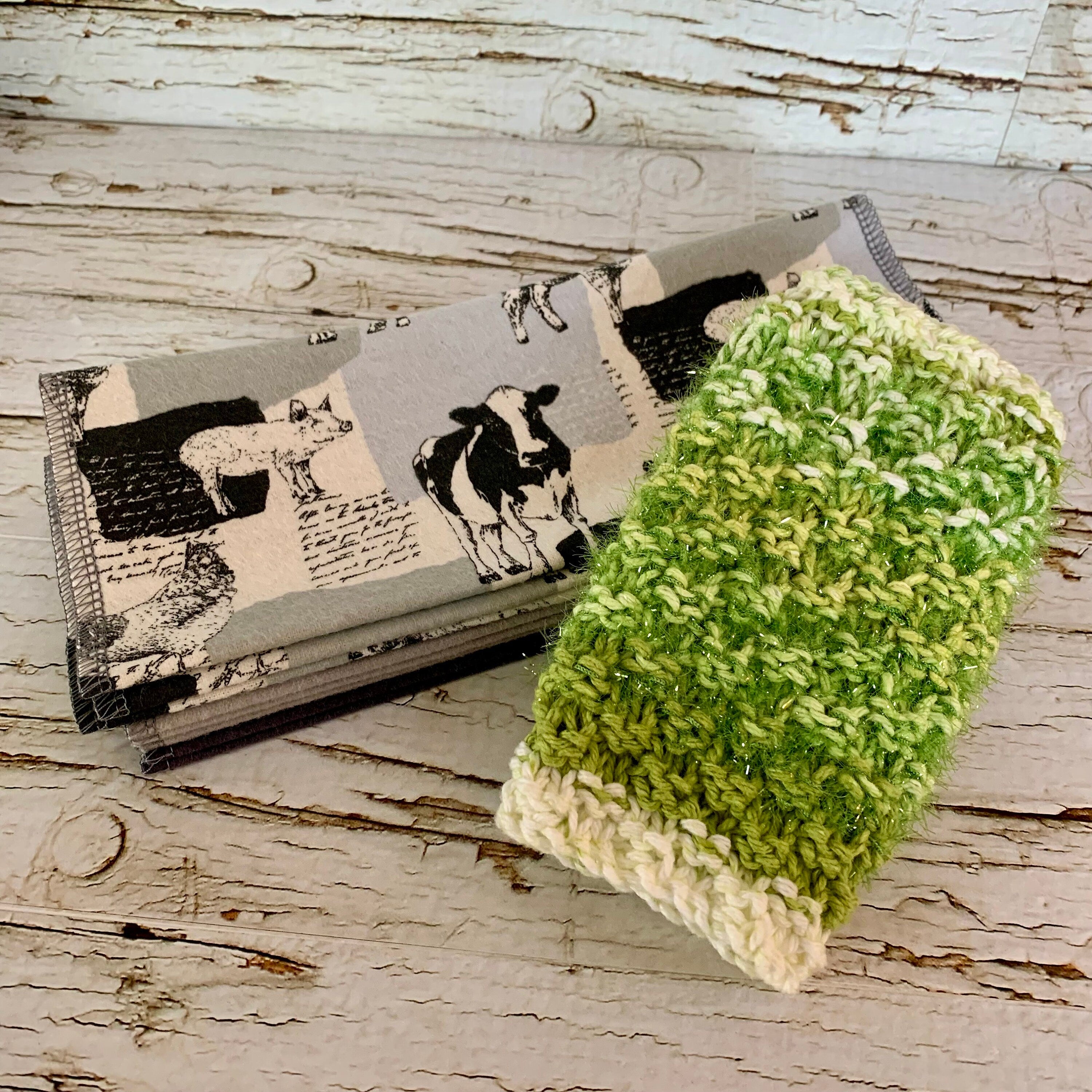 Eco Friendly Kitchen, Zero Waste kitchen, 1 Ply Cloth Unpaper towels, Natural Cleaning, Housewarming Gift, Paperless Kitchen Towels, Napkins