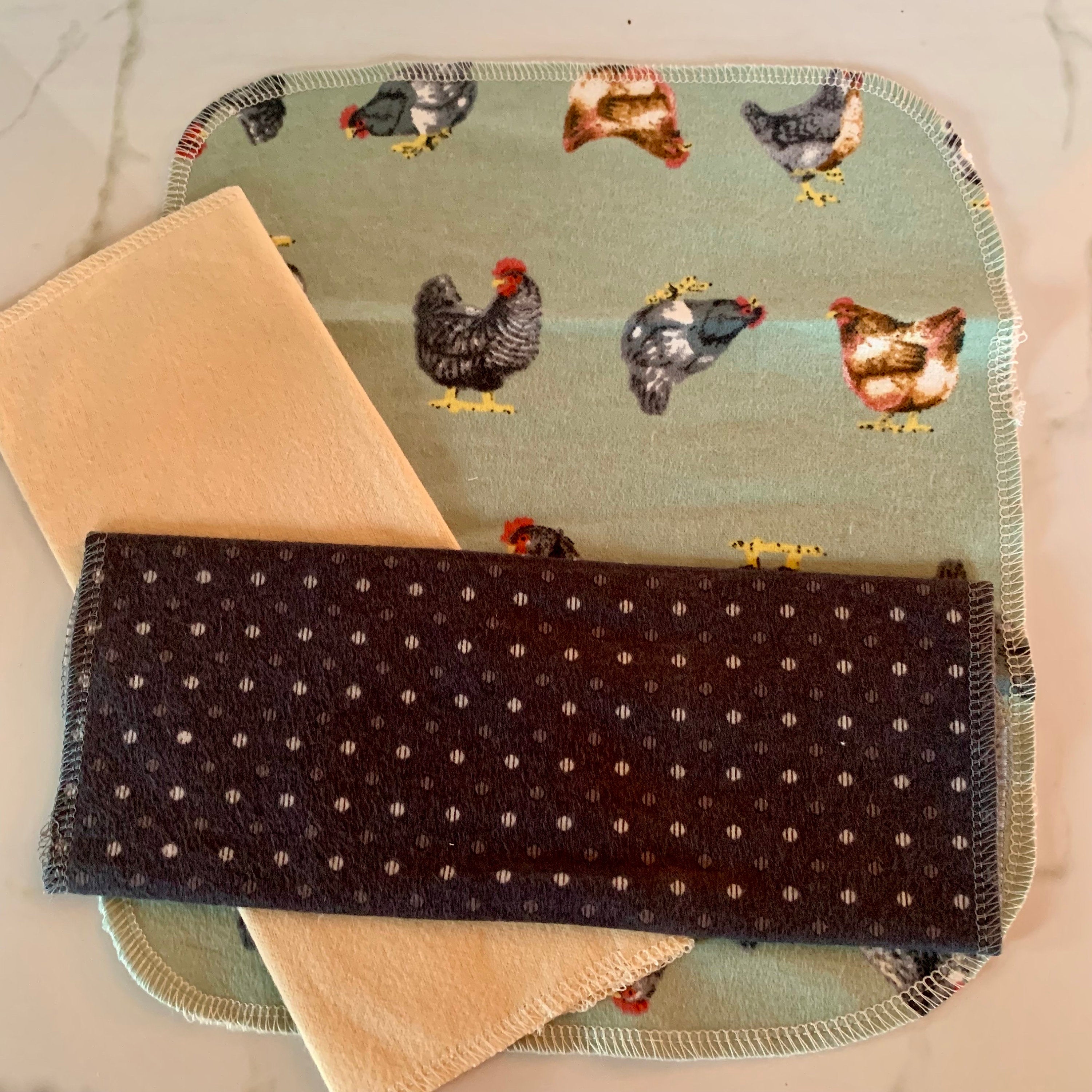 Eco Friendly Kitchen, Zero Waste kitchen, 1 Ply Cloth Unpaper towels, Natural Cleaning, Housewarming Gift, Paperless Kitchen Towels, Napkins