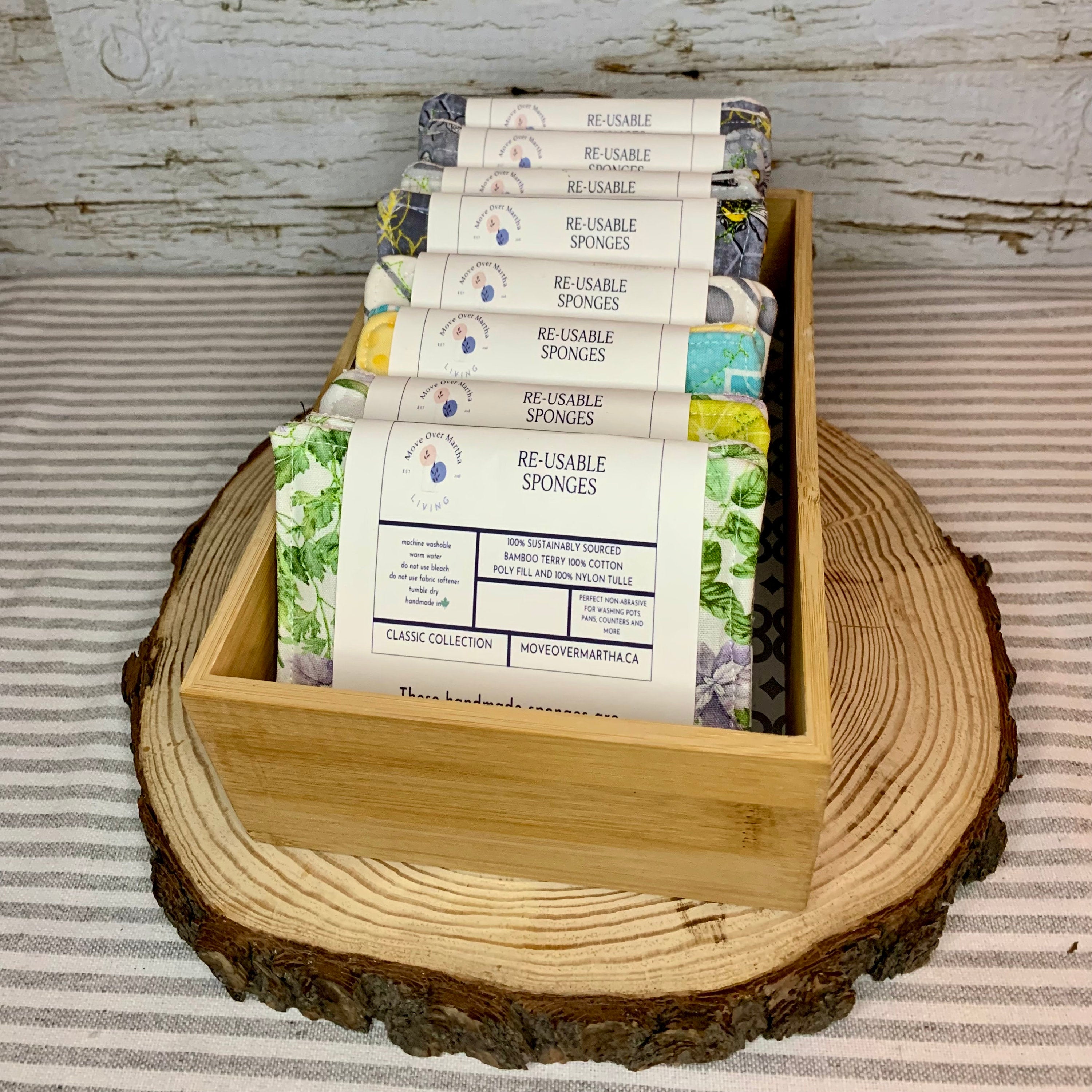 Reusable Sponges/Printed Sponges/Cotton Sponges/Handmade Sponges/Earth friendly Sponges/Gentle Sponges/Washable Sponges/