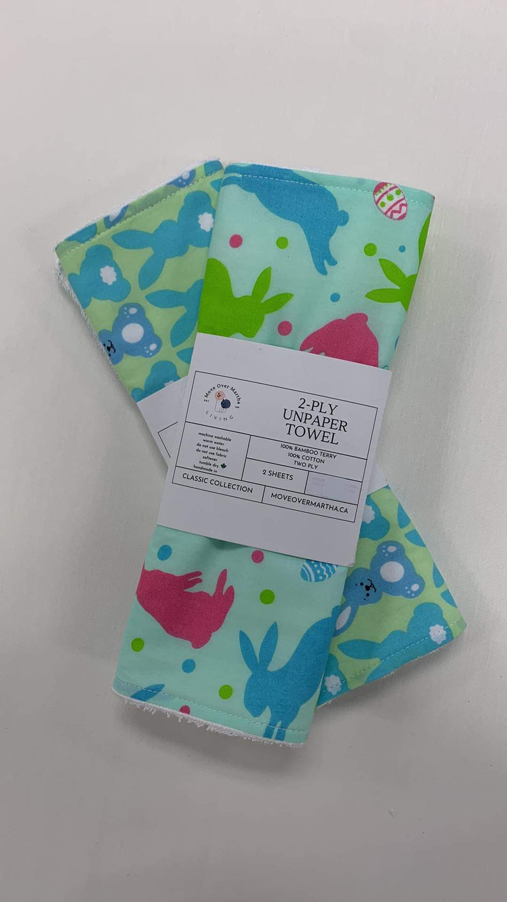 Peeps the word 2-Ply Unpaper Towels