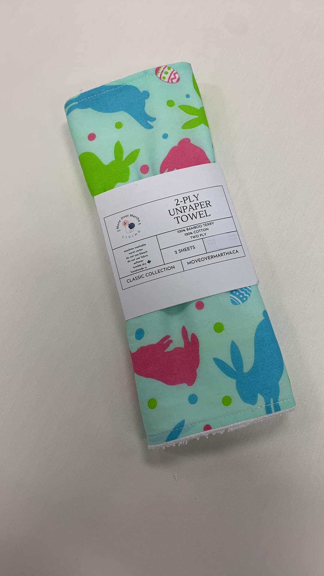 Easter Bunny 2-Ply Unpaper Towels